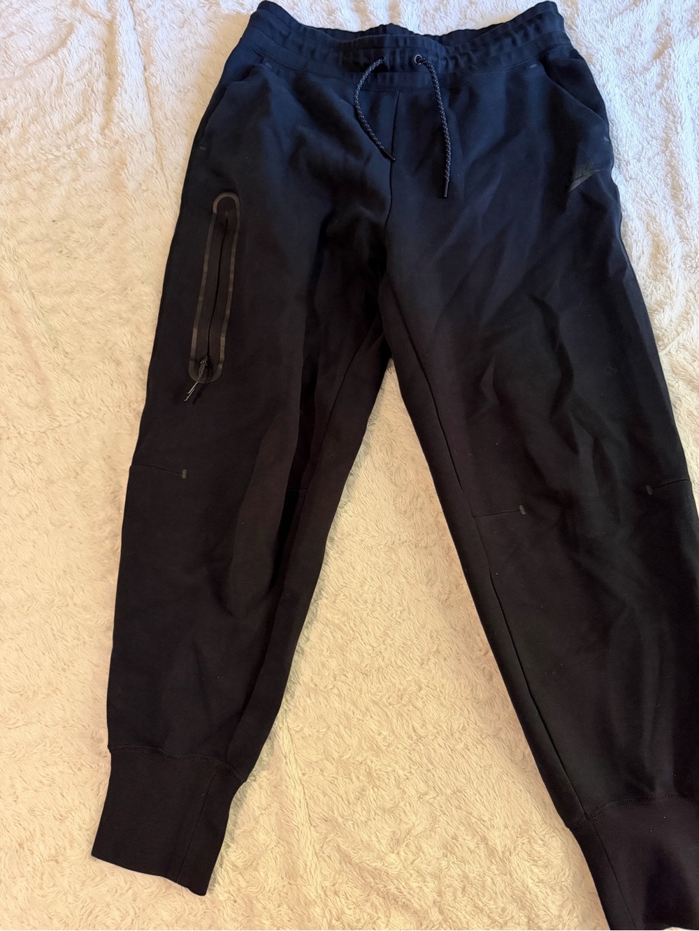 Nike Black Women's Track Joggers with Zipper Utility Pocket